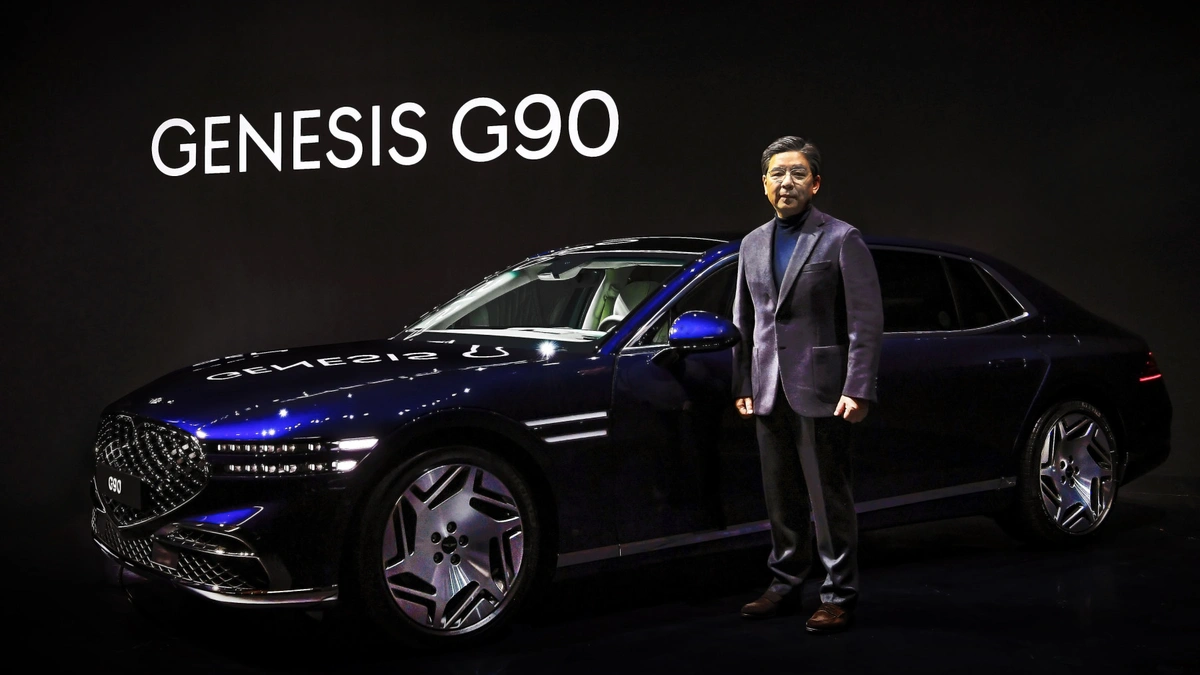류현진의 제네시스 G90