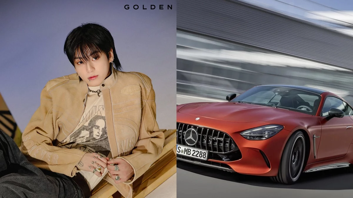 방탄소년단 정국 mercedes AMG GT