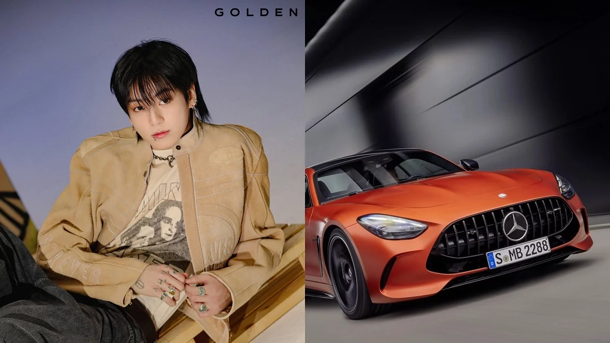 방탄소년단 정국 mercedes AMG GT