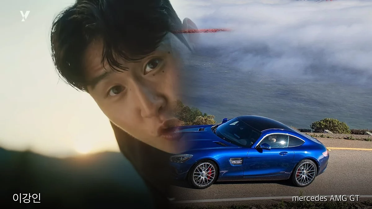 이강인 mercedes AMG GT