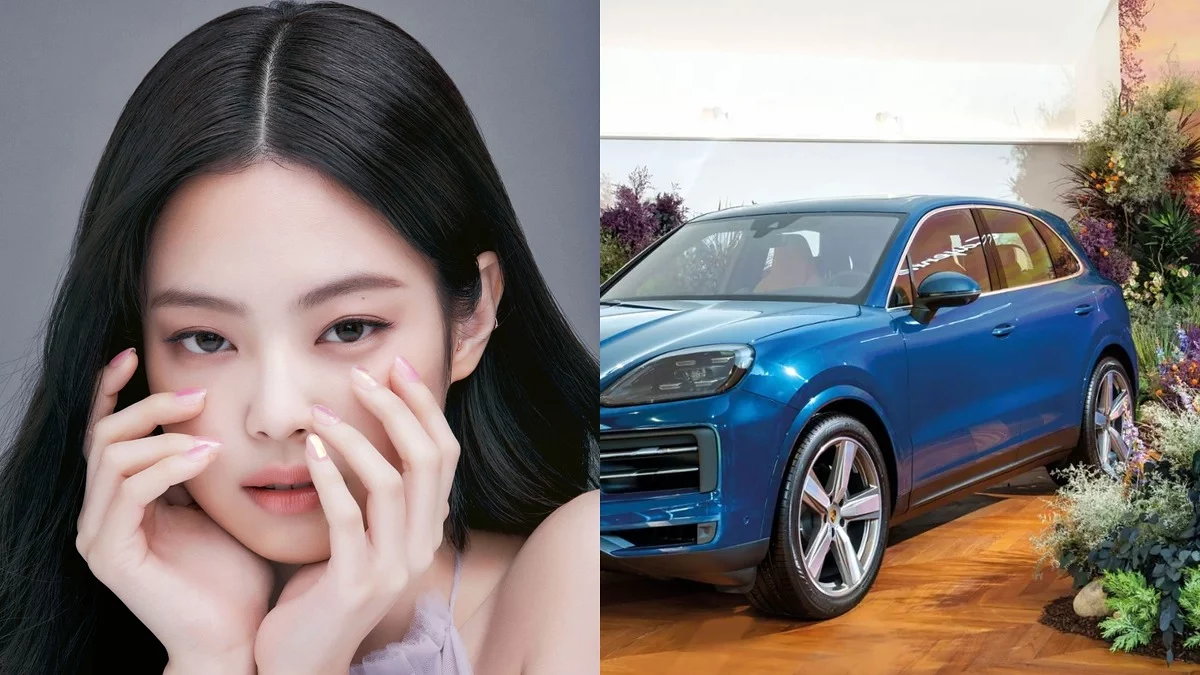 블랙핑크 제니 porsche 카이엔