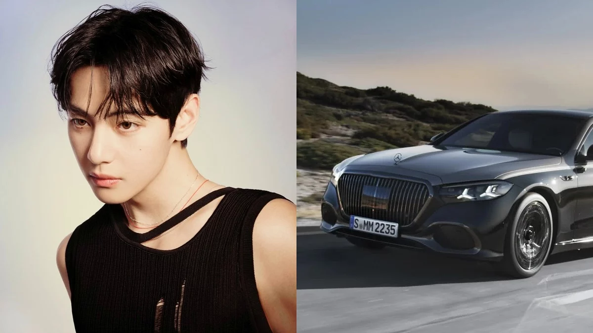 방탄소년단 뷔 mercedes S클래스